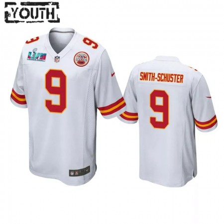 Maillot Kansas City Chiefs JuJu Smith-Schuster 9 Game Blanc Super Bowl LVII - Enfant